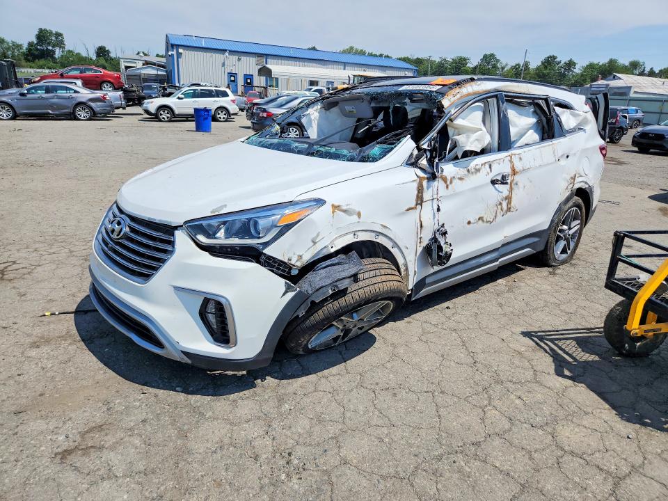 61003966 :رقم المزاد ، KM8SRDHF2HU167216 vin ، 2017 Hyundai Santa Fe مزاد بيع
