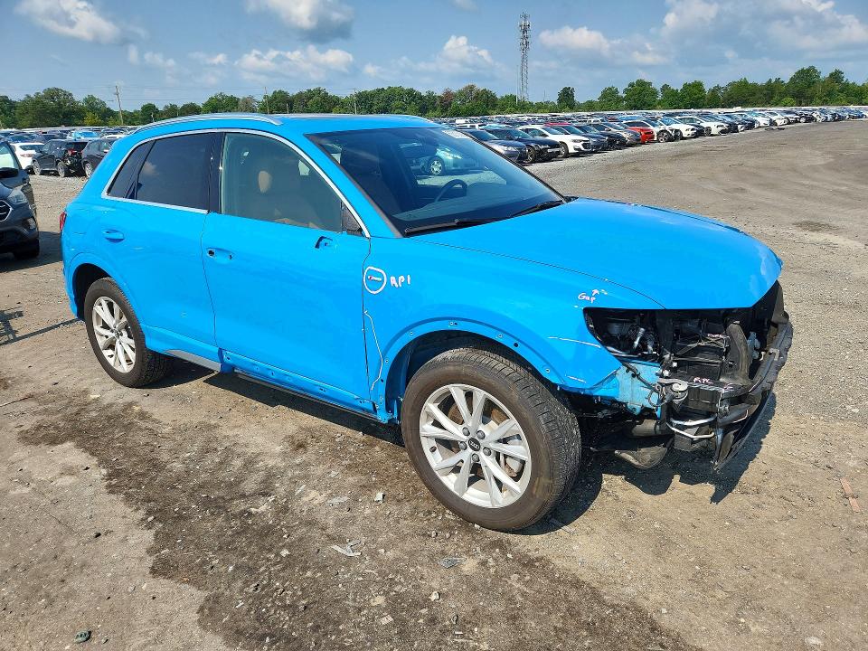 2022 Audi Q3 მანქანა იყიდება აუქციონზე, vin: WA1EECF3XN1037904, აუქციონის ნომერი: 62313886
