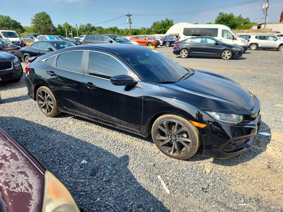 Продажа на аукционе авто 2020 Honda Civic, vin: 2HGFC2F89LH526204, номер лота: 59772676