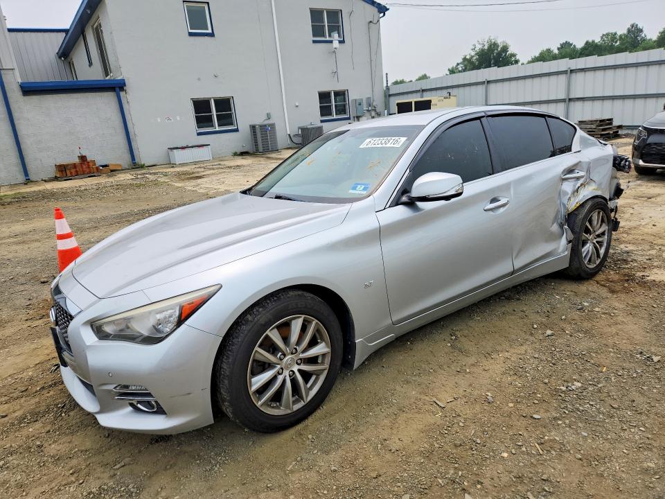 61233816 :رقم المزاد ، JN1BV7AR1EM695253 vin ، 2014 Infiniti Q50 مزاد بيع