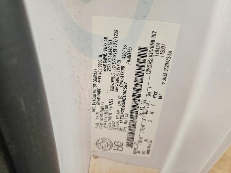 Продажа на аукционе авто 2022 Ford F250, vin: 1FTBF2B63NEC50587, номер лота: 61472606