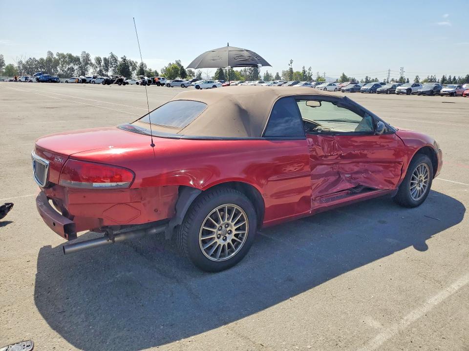 61478356 :رقم المزاد ، 1C3EL55RX4N198374 vin ، 2004 Chrysler Sebring مزاد بيع