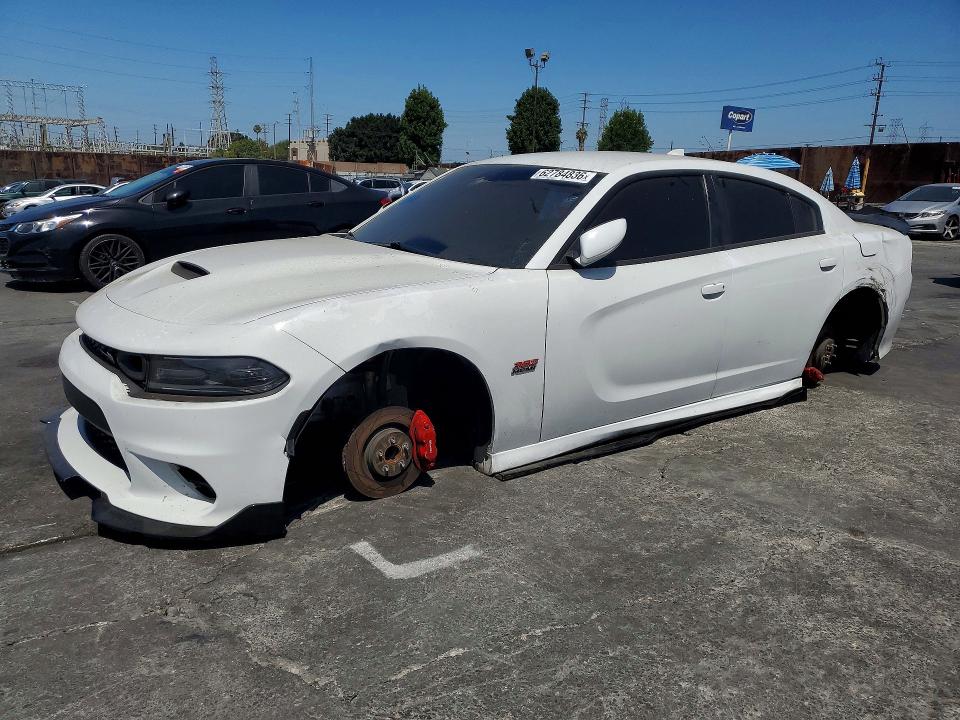 62784836 :رقم المزاد ، 2C3CDXGJXKH564203 vin ، 2019 Dodge Charger مزاد بيع