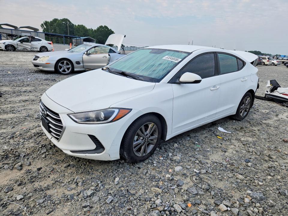 Продажа на аукционе авто 2018 Hyundai Elantra, vin: 5NPD84LF2JH345746, номер лота: 63046656