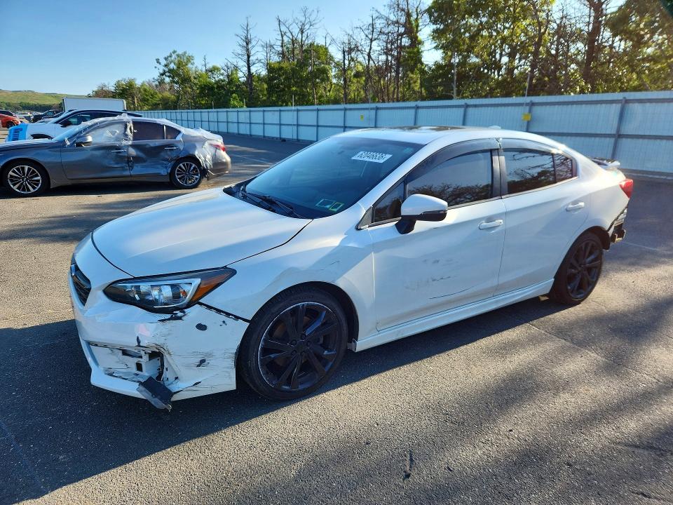2020 Subaru Impreza მანქანა იყიდება აუქციონზე, vin: 4S3GKAM64L3600374, აუქციონის ნომერი: 62046636