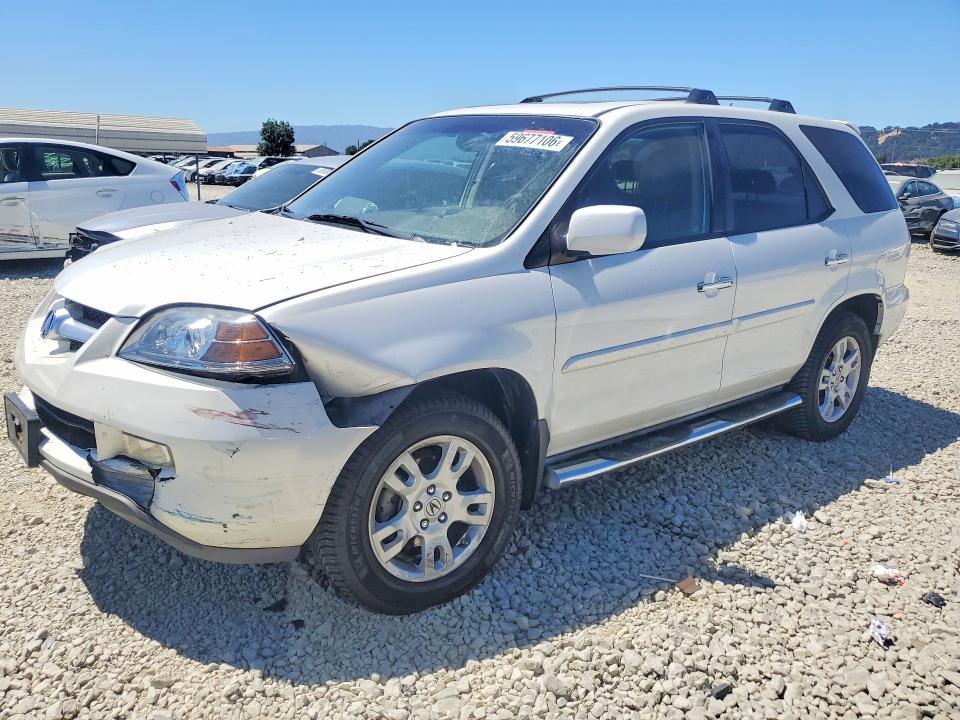 59677106 :رقم المزاد ، 2HNYD18935H526118 vin ، 2005 Acura Mdx مزاد بيع
