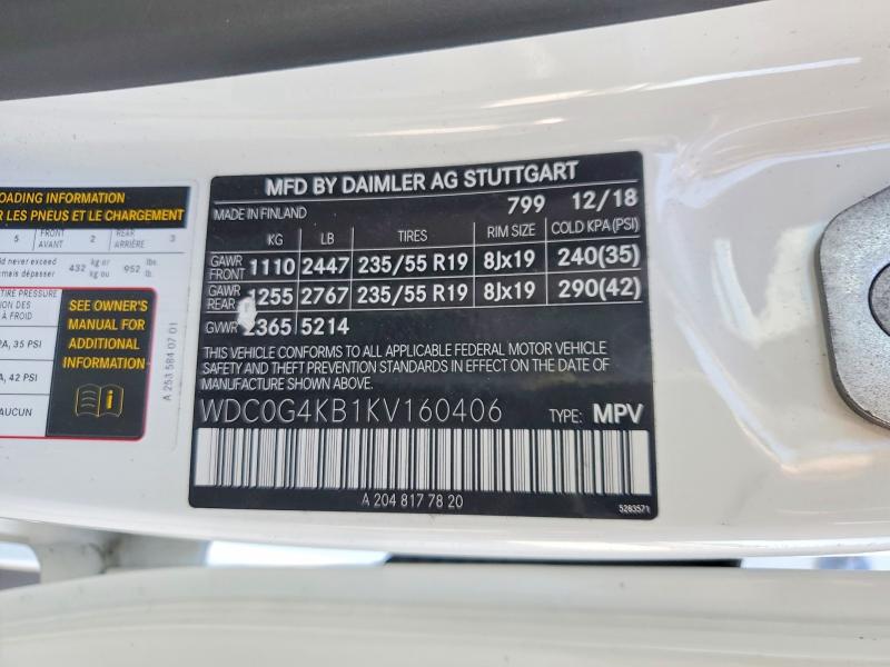 Продаж на аукціоні авто 2019 Mercedes-benz Glc, vin: WDC0G4KB1KV160406, номер лоту: 63113086