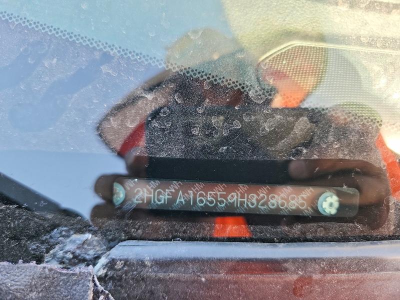 63341076 :رقم المزاد ، 2HGFA16559H328685 vin ، 2009 Honda Civic مزاد بيع