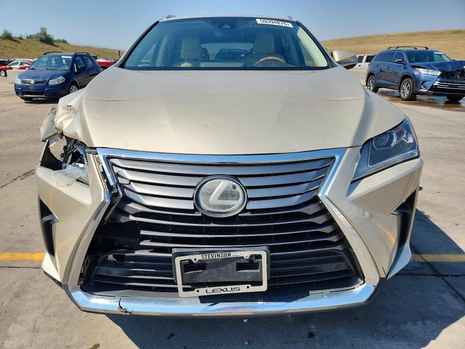 59394876 :رقم المزاد ، JTJBZMCA6G2012966 vin ، 2016 Lexus Rx مزاد بيع