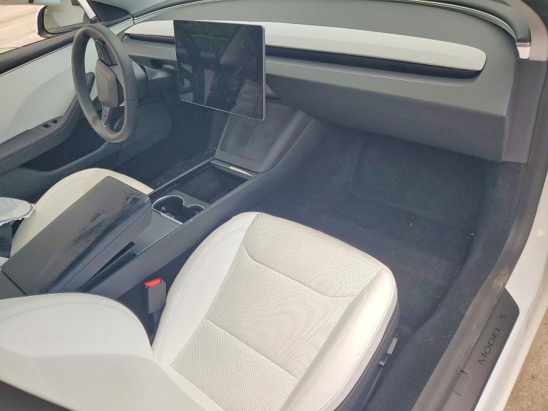 2025 Tesla Model 3 მანქანა იყიდება აუქციონზე, vin: 5YJ3E1EA9SF015607, აუქციონის ნომერი: 61178656