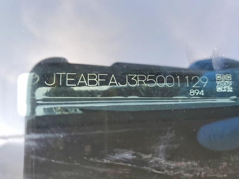 60134936 :رقم المزاد ، JTEABFAJ3R5001129 vin ، 2024 Toyota Land Cruiser مزاد بيع
