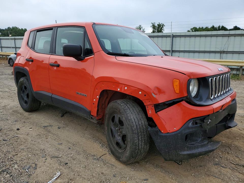 2018 Jeep Renegade მანქანა იყიდება აუქციონზე, vin: ZACCJBAB3JPJ44611, აუქციონის ნომერი: 60152326