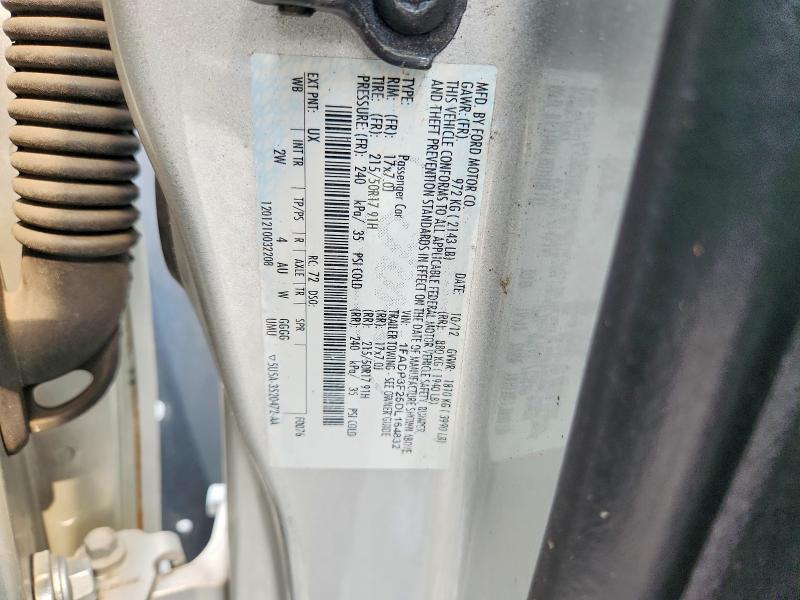 2013 Ford Focus მანქანა იყიდება აუქციონზე, vin: 1FADP3F25DL164832, აუქციონის ნომერი: 62613056