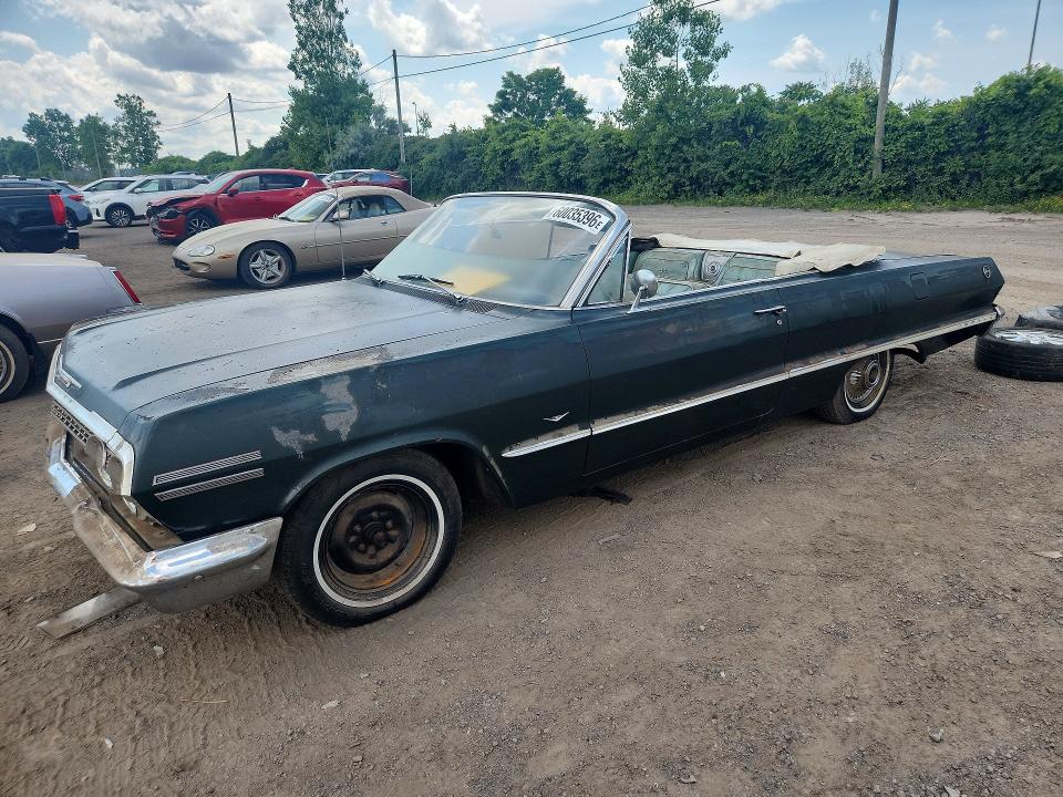 Aukcja sprzedaży 1963 Chevrolet Impala, vin: 3186727836, numer aukcji: 60035396