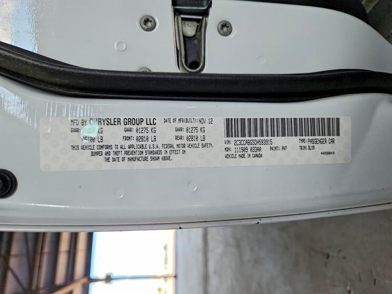 2013 Chrysler 300 მანქანა იყიდება აუქციონზე, vin: 2C3CCABG5DH593915, აუქციონის ნომერი: 62519476