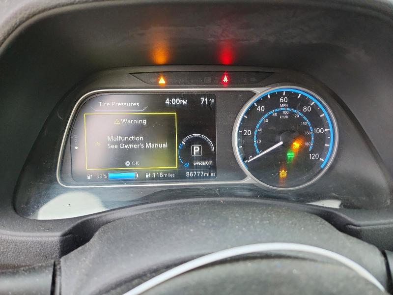 Aukcja sprzedaży 2018 Nissan Leaf, vin: 1N4AZ1CP0JC315556, numer aukcji: 62034276