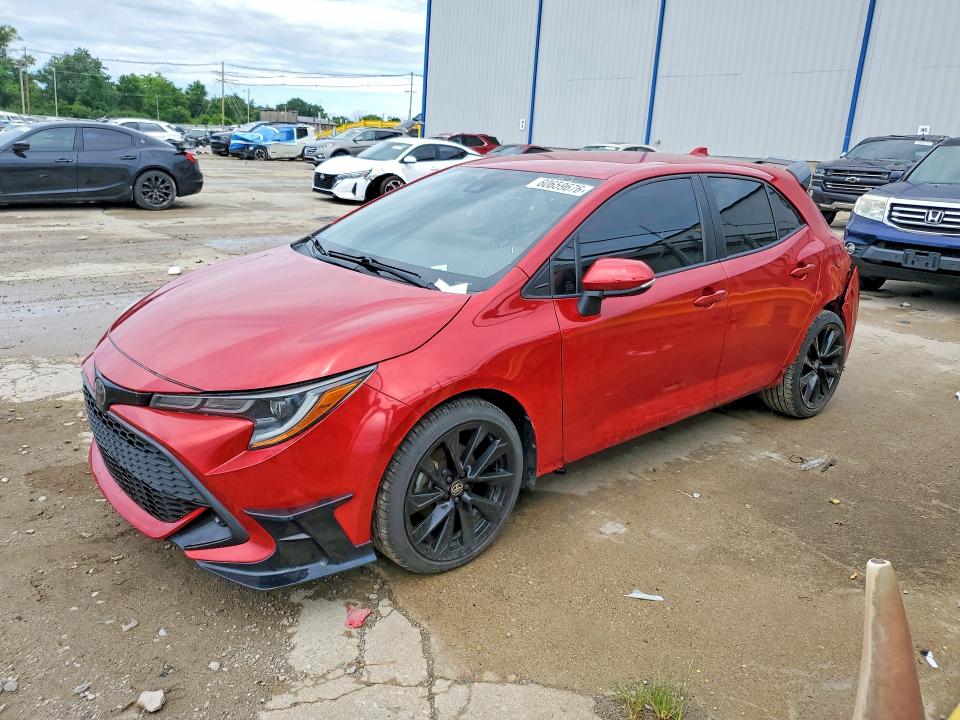 Продажа на аукционе авто 2021 Toyota Corolla Hatchback, vin: JTND4MBE0M3106969, номер лота: 60659676
