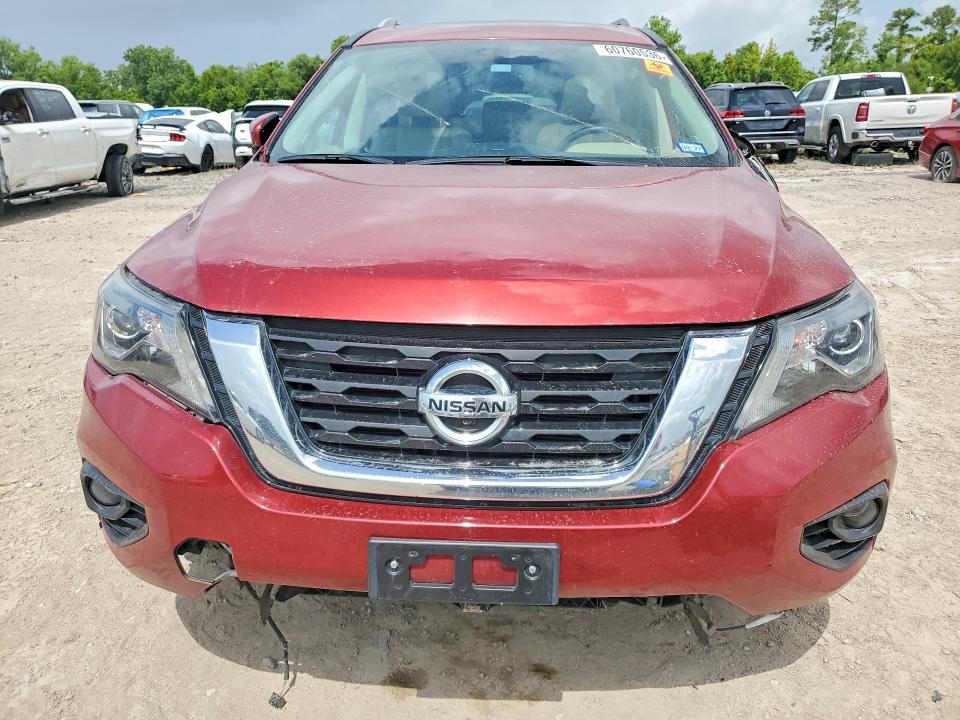 60760536 :رقم المزاد ، 5N1DR2MM6HC614380 vin ، 2017 Nissan Pathfinder مزاد بيع