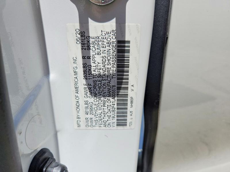 Продажа на аукционе авто 2020 Acura Tlx, vin: 19UUB2F41LA005578, номер лота: 61341786