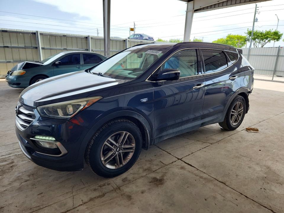 2017 Hyundai Santa Fe Sport მანქანა იყიდება აუქციონზე, vin: 5NMZU3LBXHH045579, აუქციონის ნომერი: 61060386