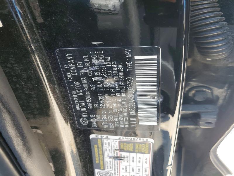 60189126 :رقم المزاد ، KM8J23A43KU935229 vin ، 2019 Hyundai Tucson مزاد بيع
