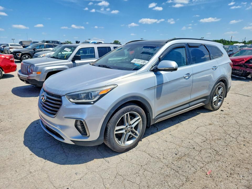 63187136 :رقم المزاد ، KM8SR4HF7HU201473 vin ، 2017 Hyundai Santa Fe مزاد بيع