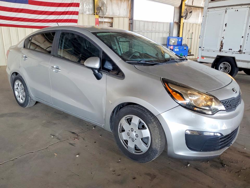 2017 Kia Rio მანქანა იყიდება აუქციონზე, vin: KNADM4A37H6025795, აუქციონის ნომერი: 62834026