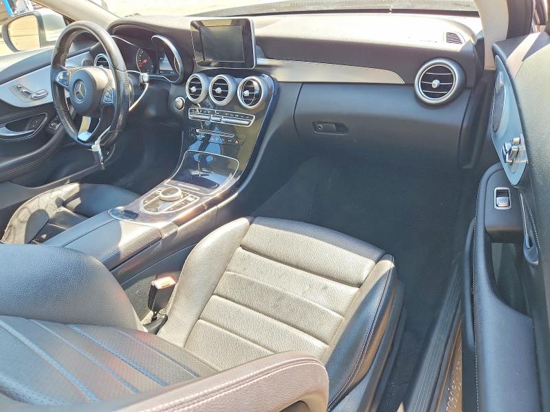 2017 Mercedes-benz C მანქანა იყიდება აუქციონზე, vin: WDDWJ4JBXHF327762, აუქციონის ნომერი: 61148206