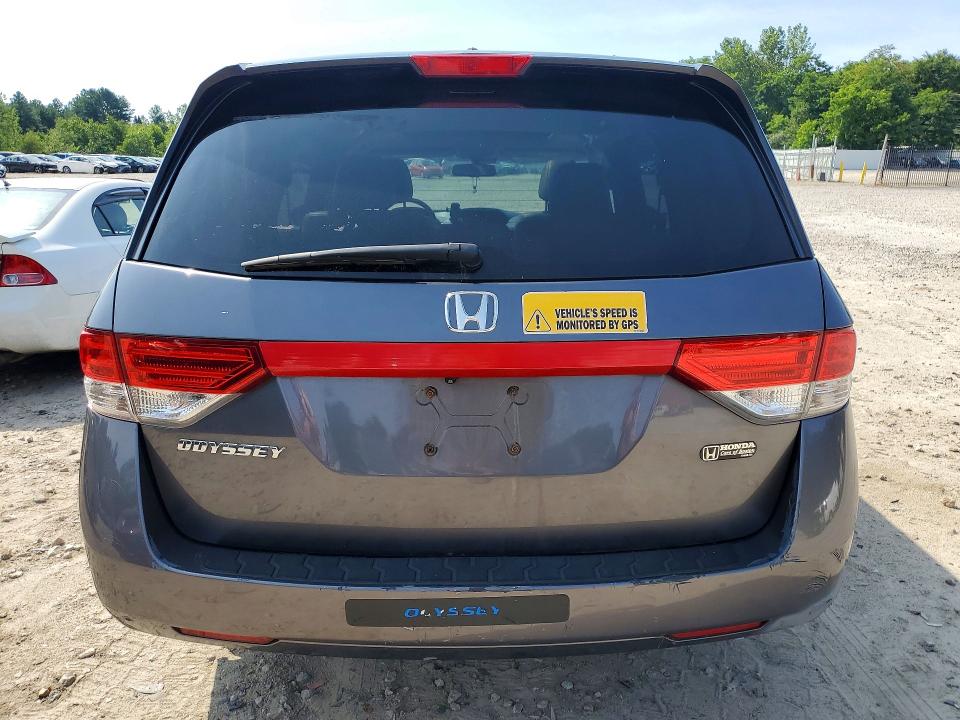 61928726 :رقم المزاد ، 5FNRL5H64GB125339 vin ، 2016 Honda Odyssey مزاد بيع
