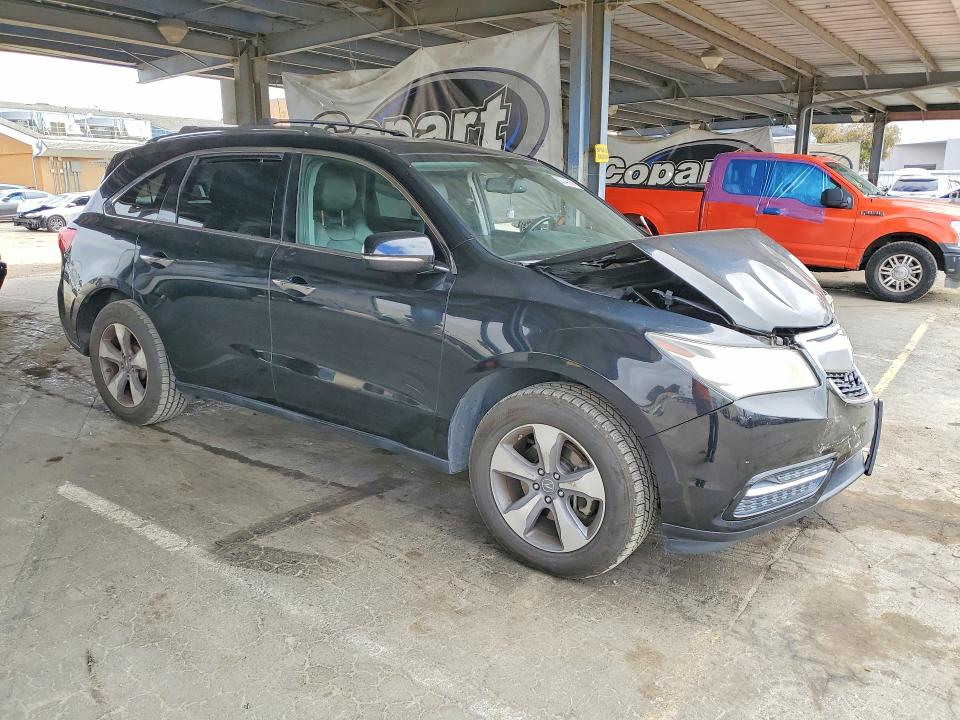 60244736 :رقم المزاد ، 5FRYD4H23EB020299 vin ، 2014 Acura Mdx مزاد بيع