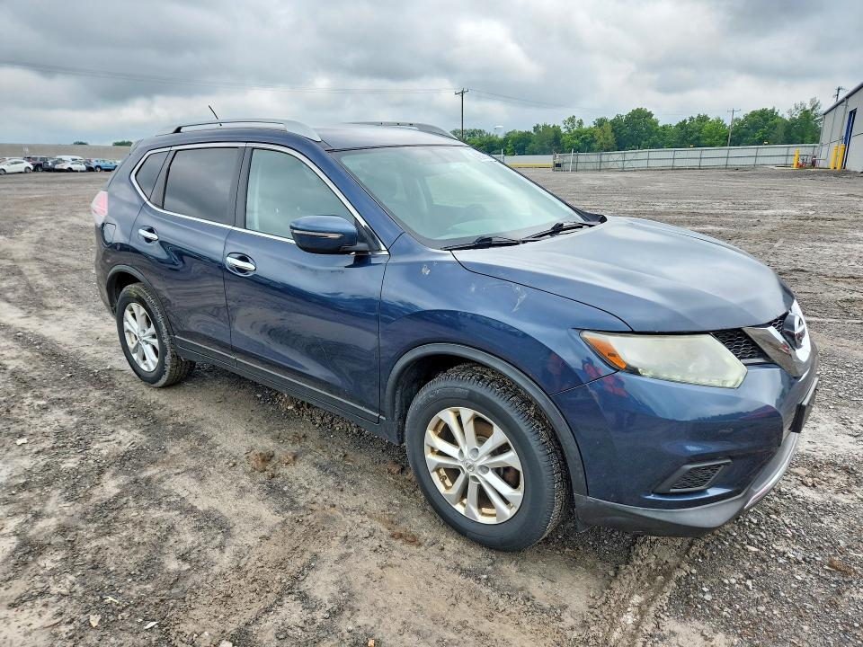 2015 Nissan Rogue მანქანა იყიდება აუქციონზე, vin: KNMAT2MV8FP544551, აუქციონის ნომერი: 62585676