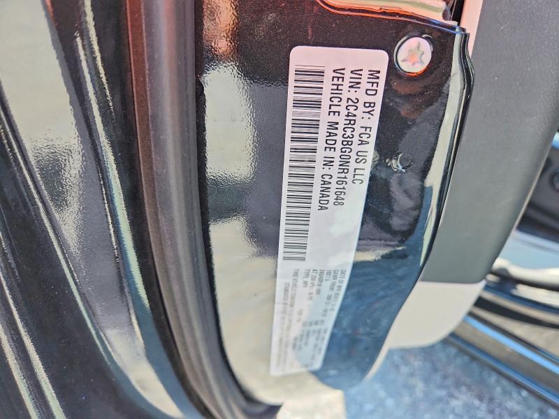 2022 Chrysler Pacifica მანქანა იყიდება აუქციონზე, vin: 2C4RC3BG0NR161648, აუქციონის ნომერი: 61736046