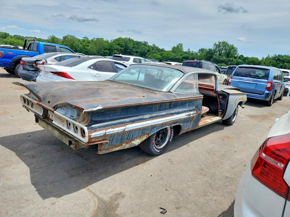 Aukcja sprzedaży 1960 Chevrolet Impala, vin: 01837T109530, numer aukcji: 60390546