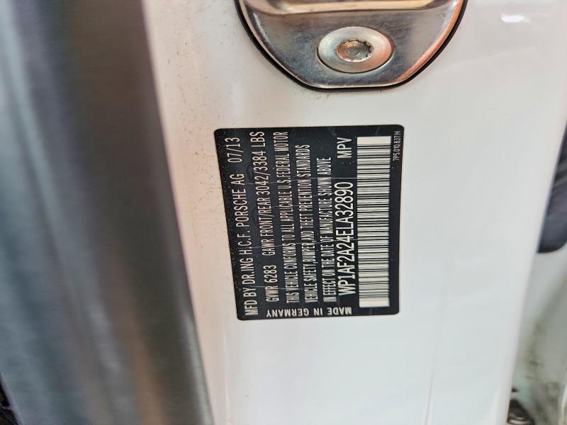 Продаж на аукціоні авто 2014 Porsche Cayenne, vin: WP1AF2A24ELA32890, номер лоту: 61296436