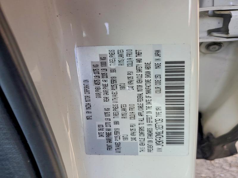 Aukcja sprzedaży 2020 Mazda Cx-5, vin: JM3KFADM8L1837109, numer aukcji: 61820616