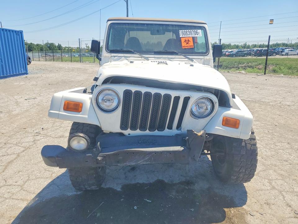 2000 Jeep Wrangler / Tj მანქანა იყიდება აუქციონზე, vin: 1J4FA59S0YP773850, აუქციონის ნომერი: 60839706