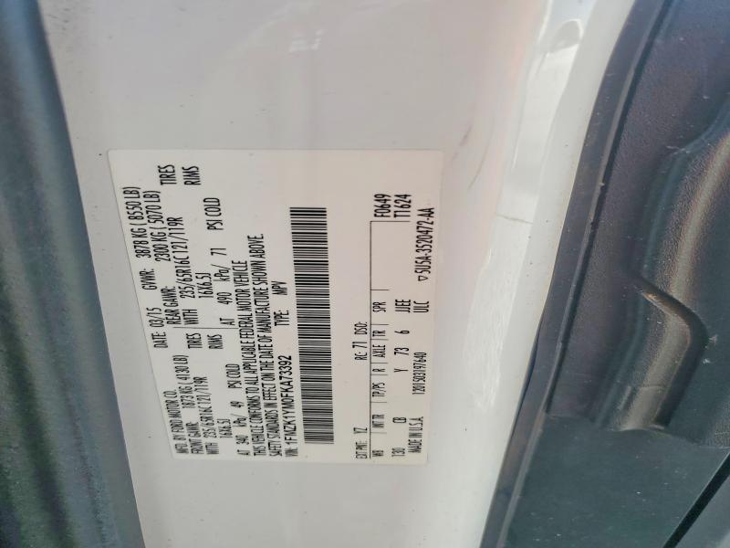 Продажа на аукционе авто 2015 Ford Transit, vin: 1FMZK1YM0FKA73392, номер лота: 61720586