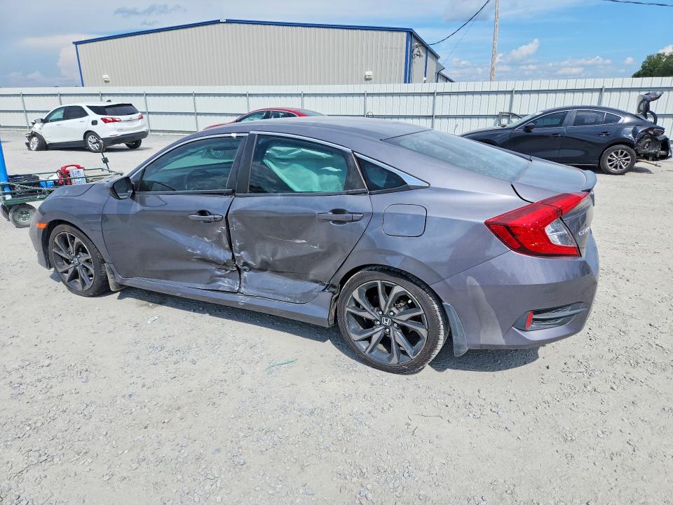 2020 Honda Civic მანქანა იყიდება აუქციონზე, vin: 2HGFC2F8XLH502560, აუქციონის ნომერი: 61095626