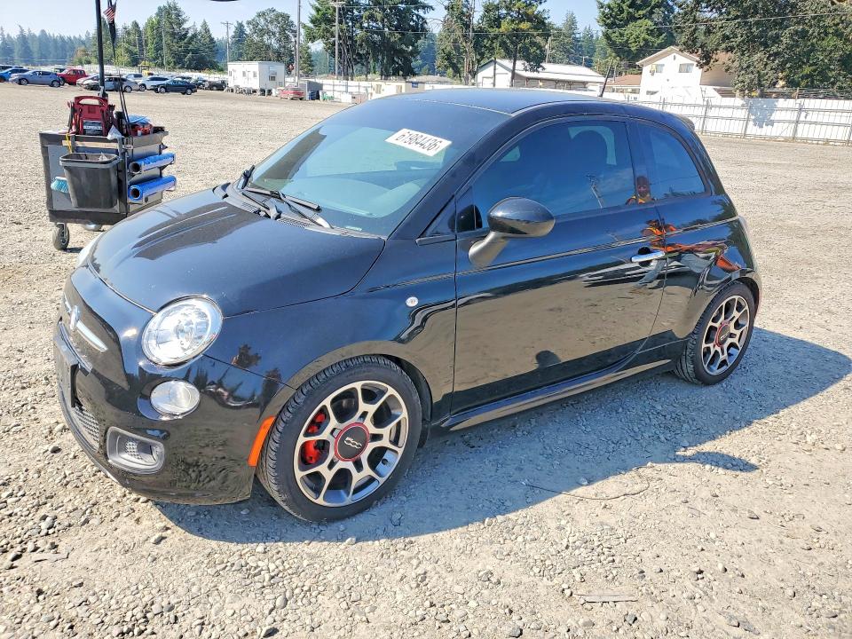 Продажа на аукционе авто 2015 Fiat 500, vin: 3C3CFFBR7FT500375, номер лота: 61984436