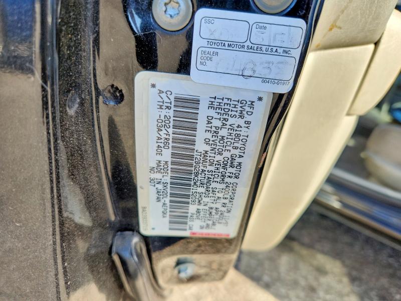 60069546 :رقم المزاد ، JT2BG28K2W0152093 vin ، 1998 Toyota Camry مزاد بيع