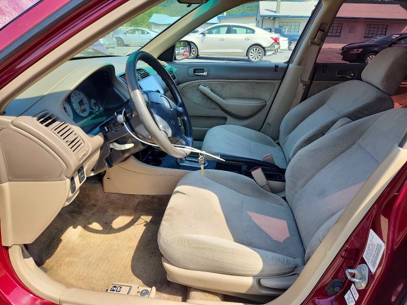 Продажа на аукционе авто 2002 Honda Civic, vin: 2HGES16512H545598, номер лота: 55477586