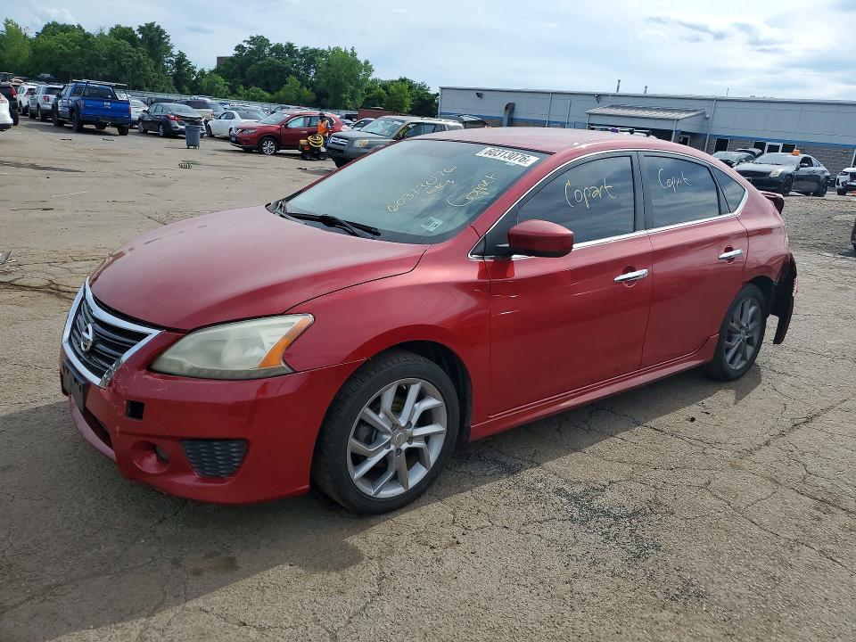 2014 Nissan Sentra მანქანა იყიდება აუქციონზე, vin: 3N1AB7AP1EL626995, აუქციონის ნომერი: 60313076