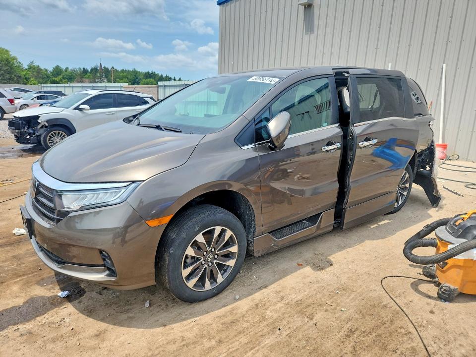 2023 Honda Odyssey მანქანა იყიდება აუქციონზე, vin: 5FNRL6H67PB016993, აუქციონის ნომერი: 60656116