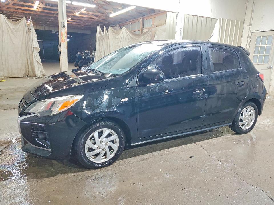 2021 Mitsubishi Mirage მანქანა იყიდება აუქციონზე, vin: ML32AUHJ5MH008499, აუქციონის ნომერი: 61312706