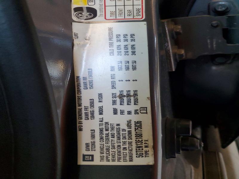 Продаж на аукціоні авто 2008 Hummer H3, vin: 5GTEN13E188175836, номер лоту: 59987686