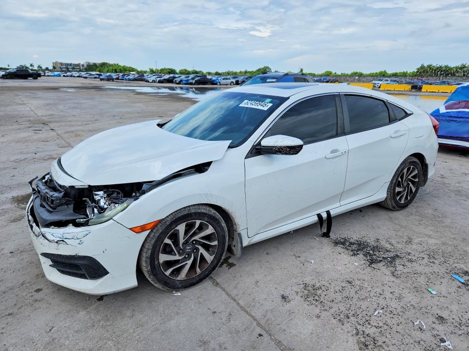 2017 Honda Civic მანქანა იყიდება აუქციონზე, vin: 19XFC2F70HE080694, აუქციონის ნომერი: 62459946