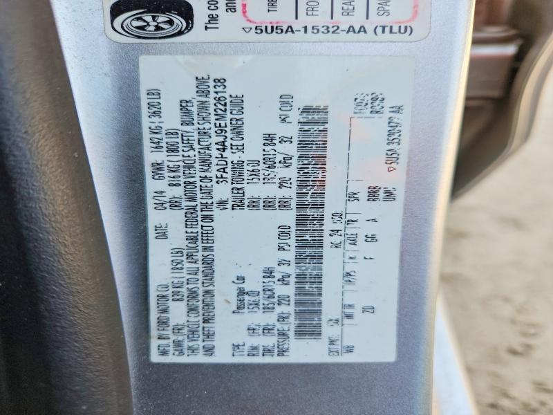 Продажа на аукционе авто 2014 Ford Fiesta, vin: 3FADP4AJ9EM226138, номер лота: 62315826