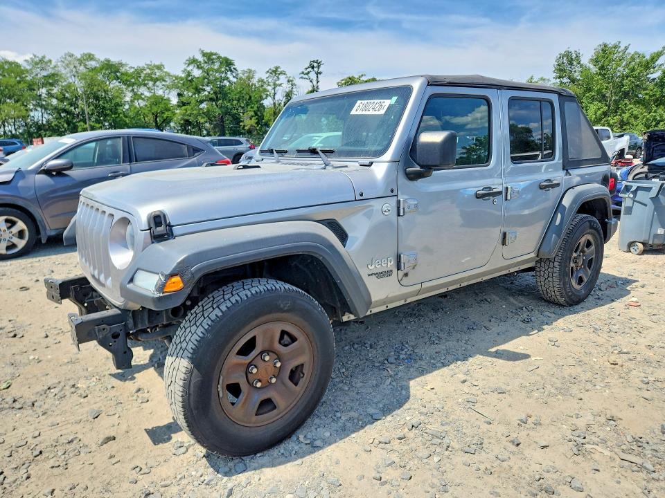 Auction sale of the 2018 Jeep Wrangler Unlimited, vin: 1C4HJXDG1JW274869, lot number: 61802426