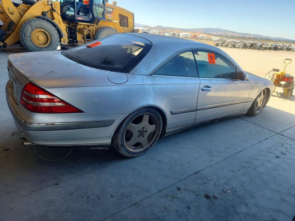 2000 Mercedes-benz Cl მანქანა იყიდება აუქციონზე, vin: WDBPJ75J7YA002337, აუქციონის ნომერი: 62456726