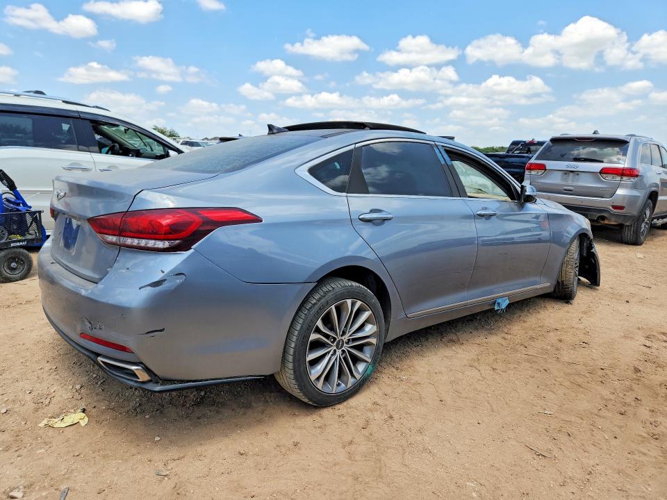 2017 Genesis G80 მანქანა იყიდება აუქციონზე, vin: KMHGN4JE7HU192857, აუქციონის ნომერი: 62395736